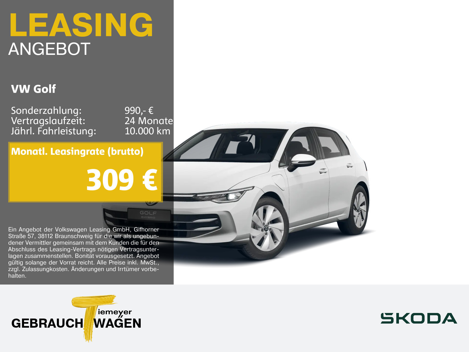 Volkswagen Golf eHybid STYLE