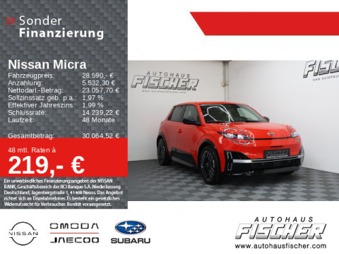 Ansicht 1 - Neuwagen Fahrzeug, Modell Micra der Marke Nissan von Verkäufer Autohaus Fischer GmbH