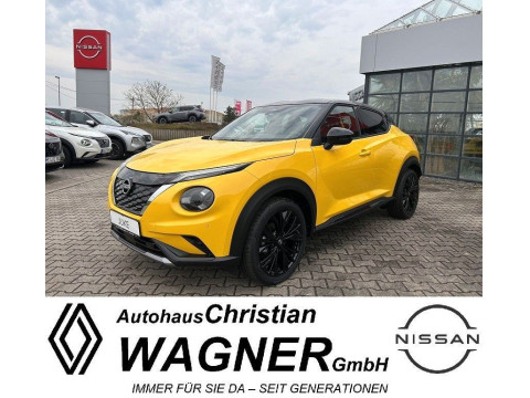 Automodell: Juke in der Farbe gelb