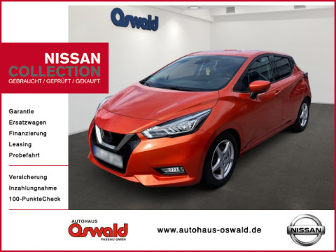 Automodell: Micra in der Farbe orange