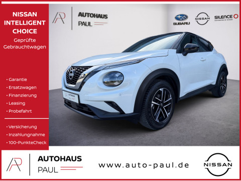 Automodell: Juke in der Farbe weiß