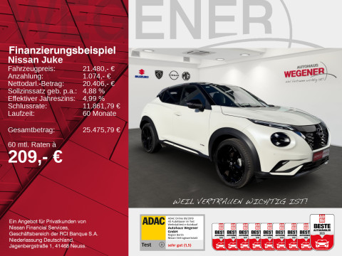 Ansicht 2 - Gebrauchtwagen Fahrzeug, Modell Juke der Marke Nissan von Verkäufer Autohaus Wegener Berlin GmbH - Filiale Britz