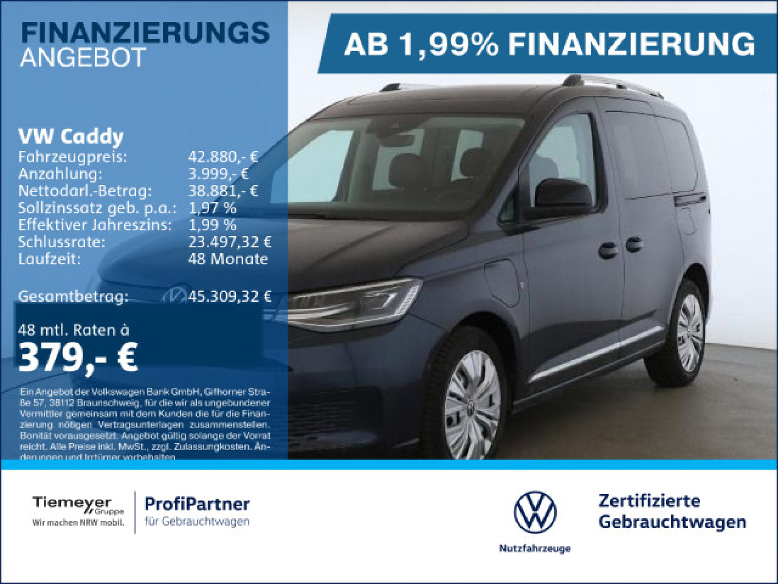 Volkswagen Caddy HYBRID STYLE