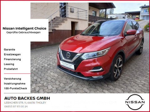 Automodell: Qashqai in der Farbe rot