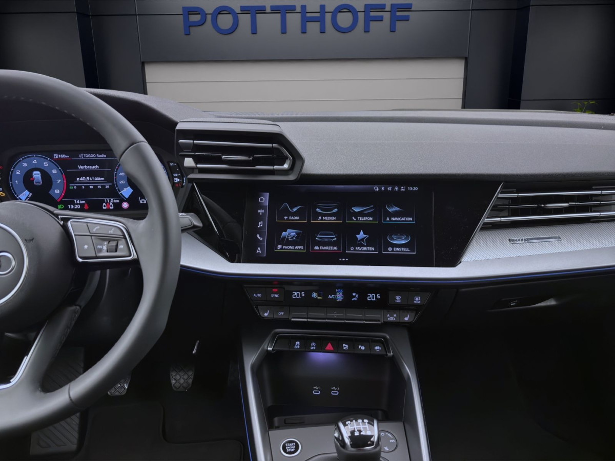 Thumb 13: Audi A3 Sportback TFSI Schaltgetriebe LED KAMERA LM18 VIRTUAL