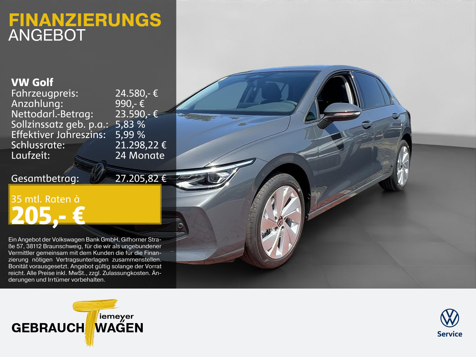 Volkswagen Golf 2026 — 1.5 TSI LIFE ACC AIR-CARE KAMERA SITZHZ LED APP-CON