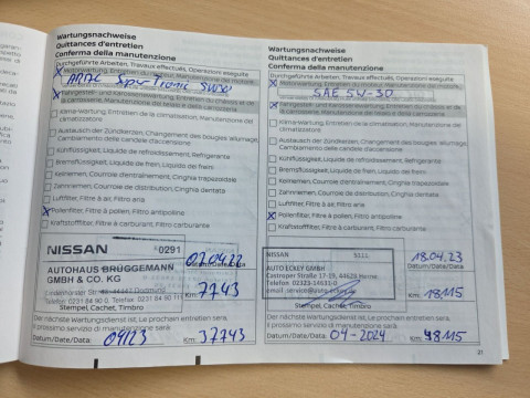 Ansicht 19 - Gebrauchtwagen Fahrzeug, Modell Qashqai der Marke Nissan von Verkäufer Auto Center Heddier GmbH