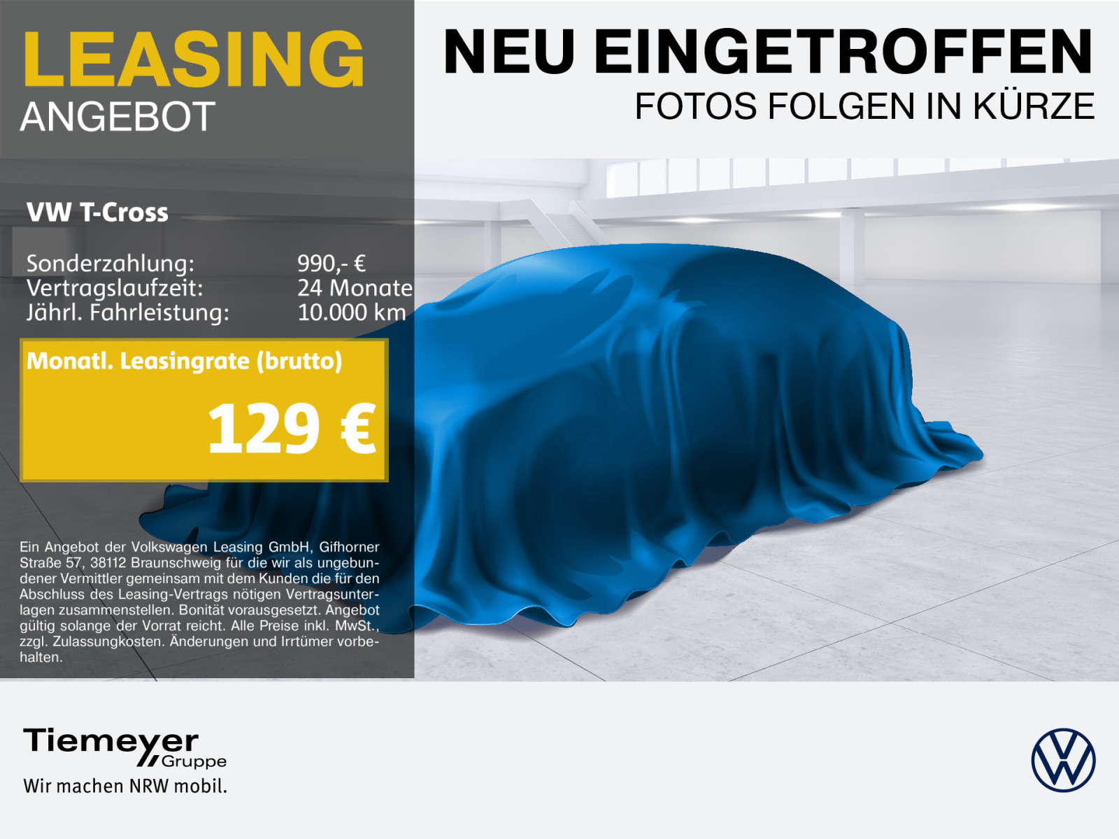 Volkswagen T-Cross 1.0 TSI
