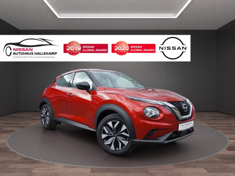 Automodell: Juke in der Farbe rot