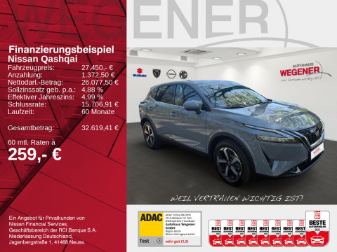 Ansicht 2 - Gebrauchtwagen Fahrzeug, Modell Qashqai der Marke Nissan von Verkäufer Autohaus Wegener Berlin GmbH - Filiale Spandau