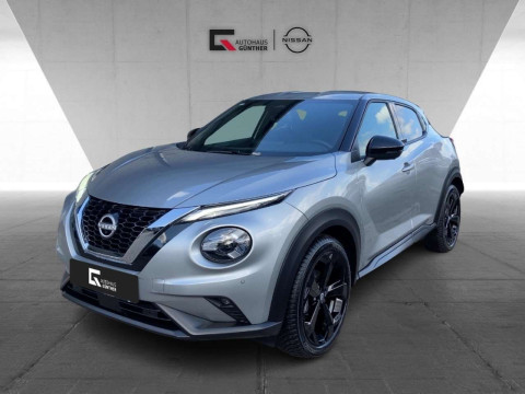 Automodell: Juke in der Farbe silber