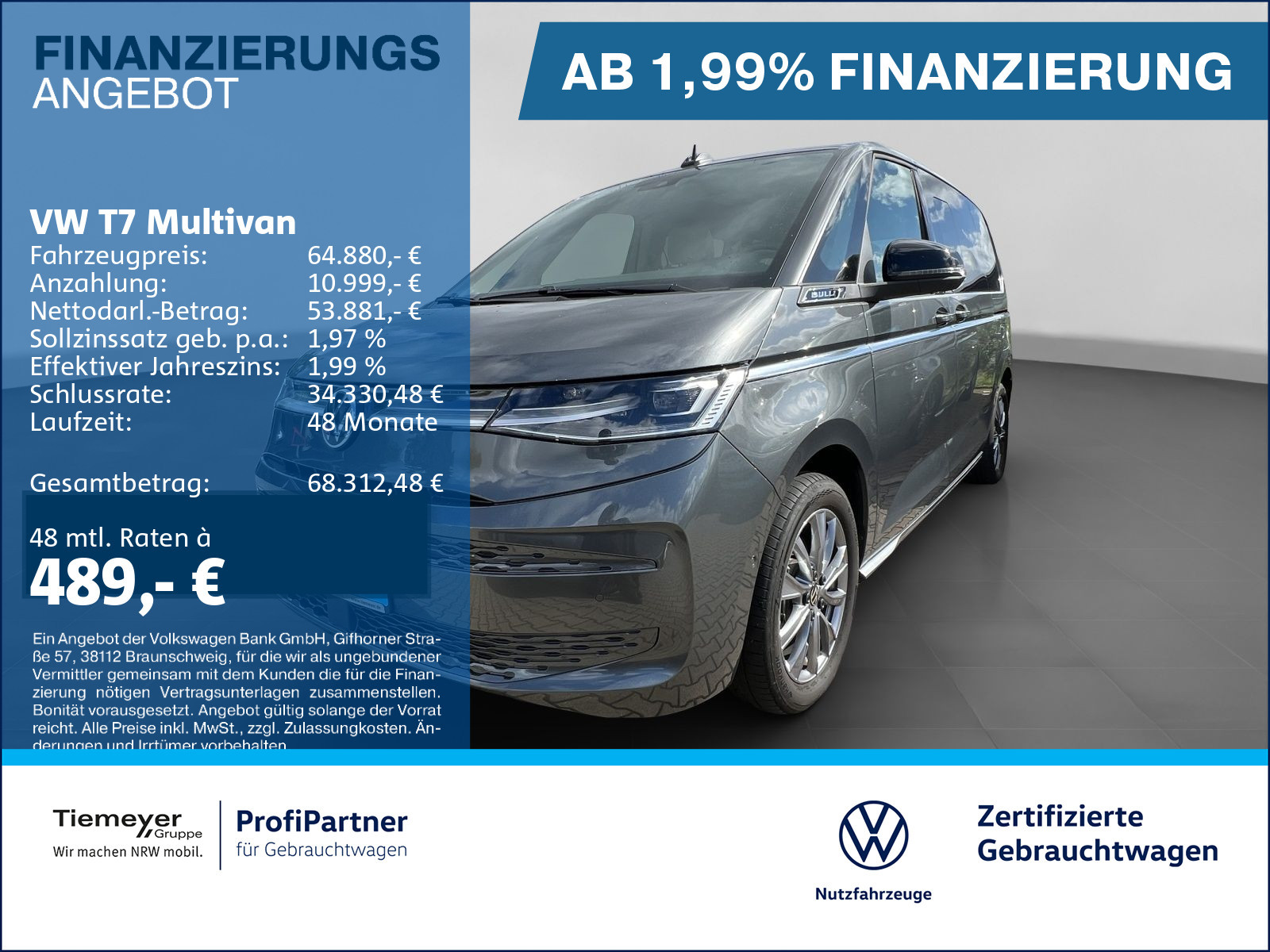 Volkswagen T7 Multivan HYBRID