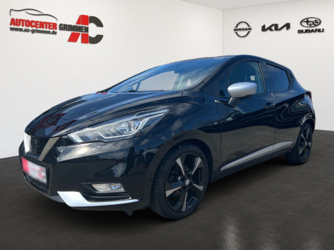Automodell: Micra in der Farbe schwarz