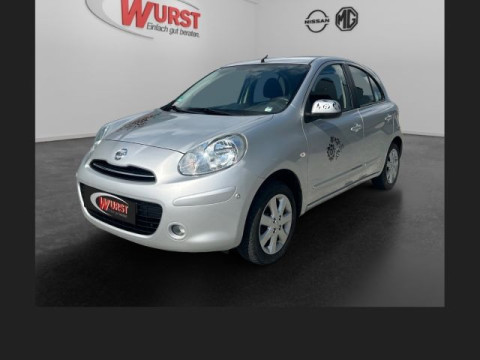 Automodell: Micra in der Farbe silber