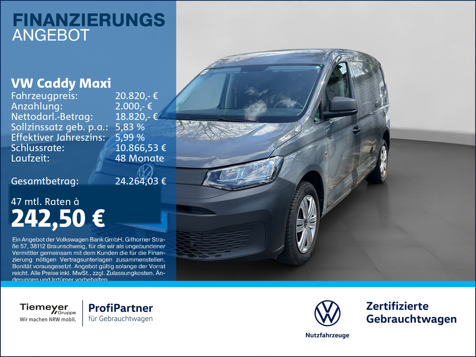 Volkswagen Caddy Maxi Cargo