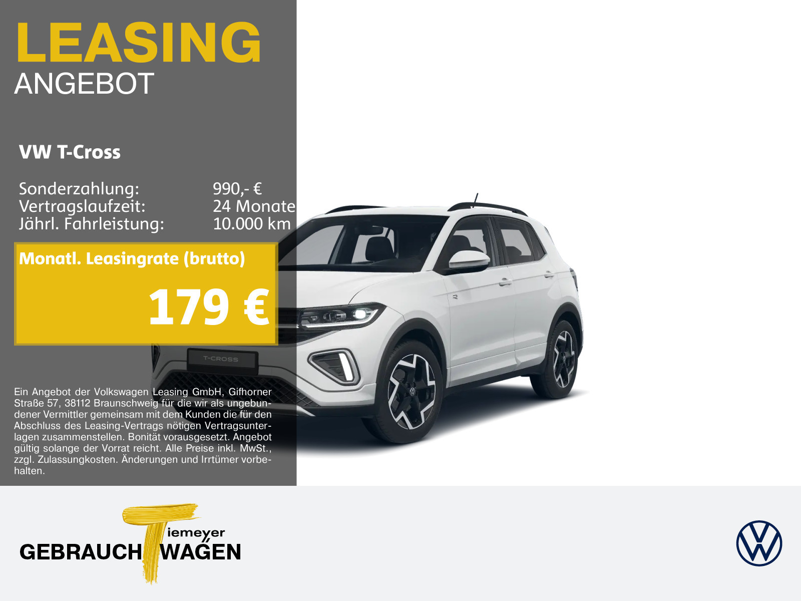 Volkswagen T-Cross 1.0 TSI
