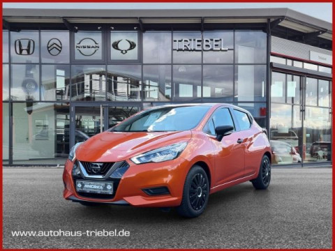 Automodell: Micra in der Farbe orange