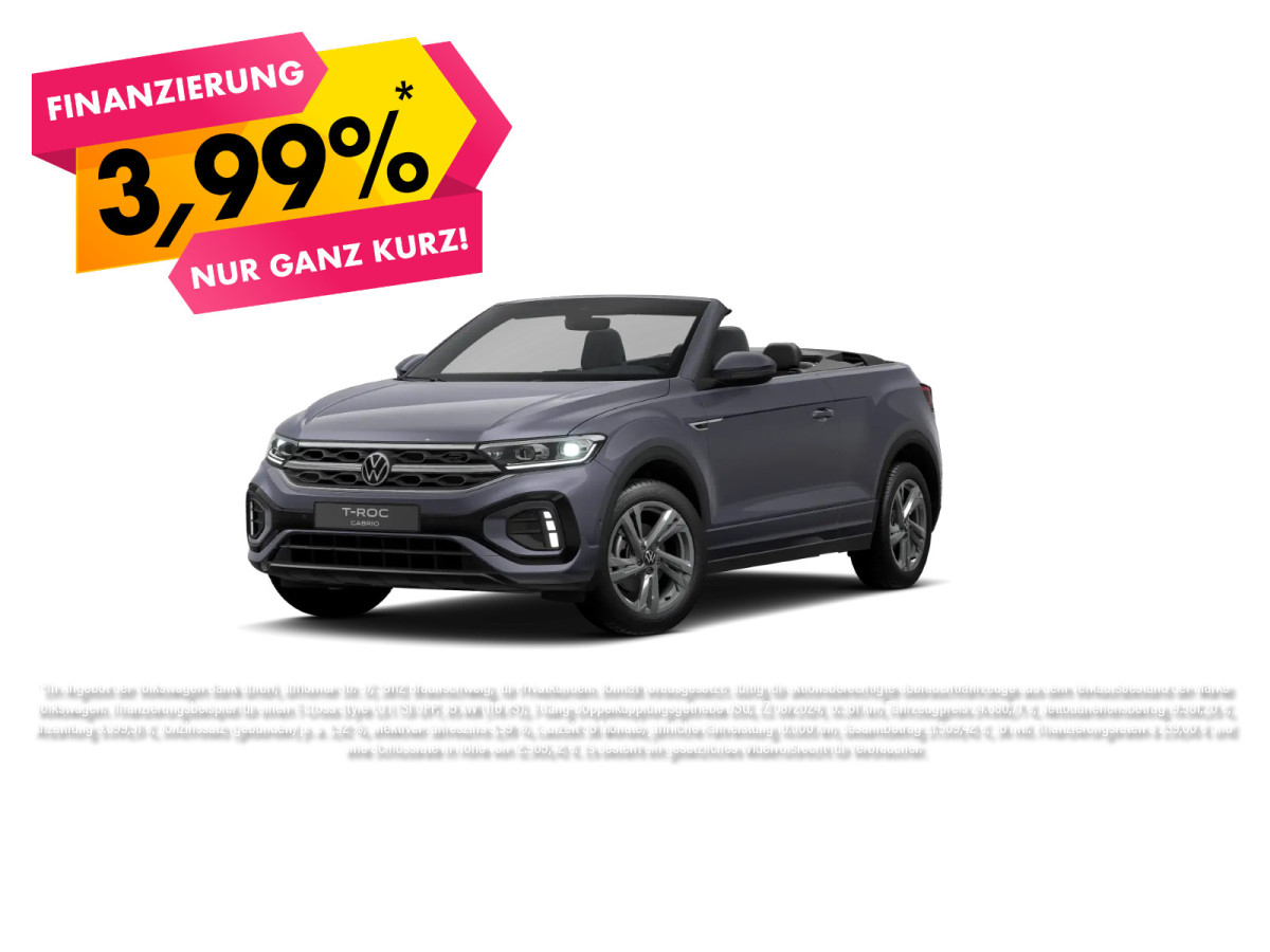 Thumb 0: Volkswagen T-Roc Cabriolet 1.5 TSI DSG R-LINE AHK NAVI SITZHZG PDC