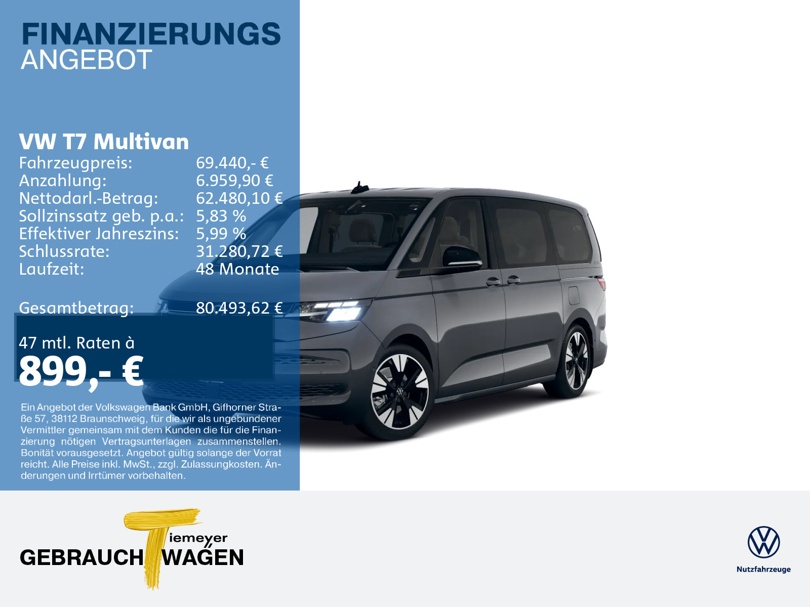 Volkswagen Multivan Lang eHybrid