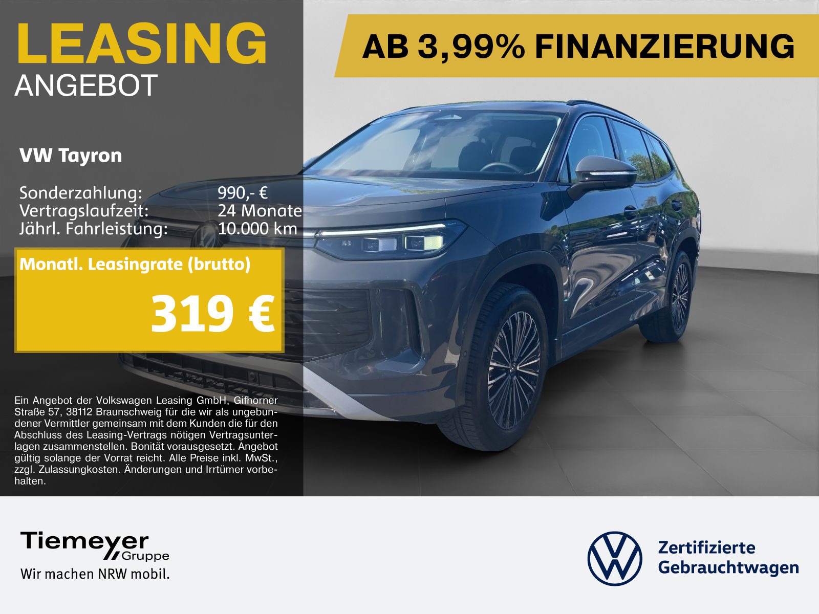 Volkswagen Tayron 1.5 eTSI