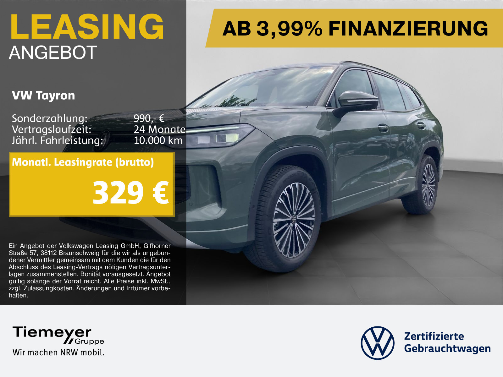Volkswagen Tayron 1.5 eTSI