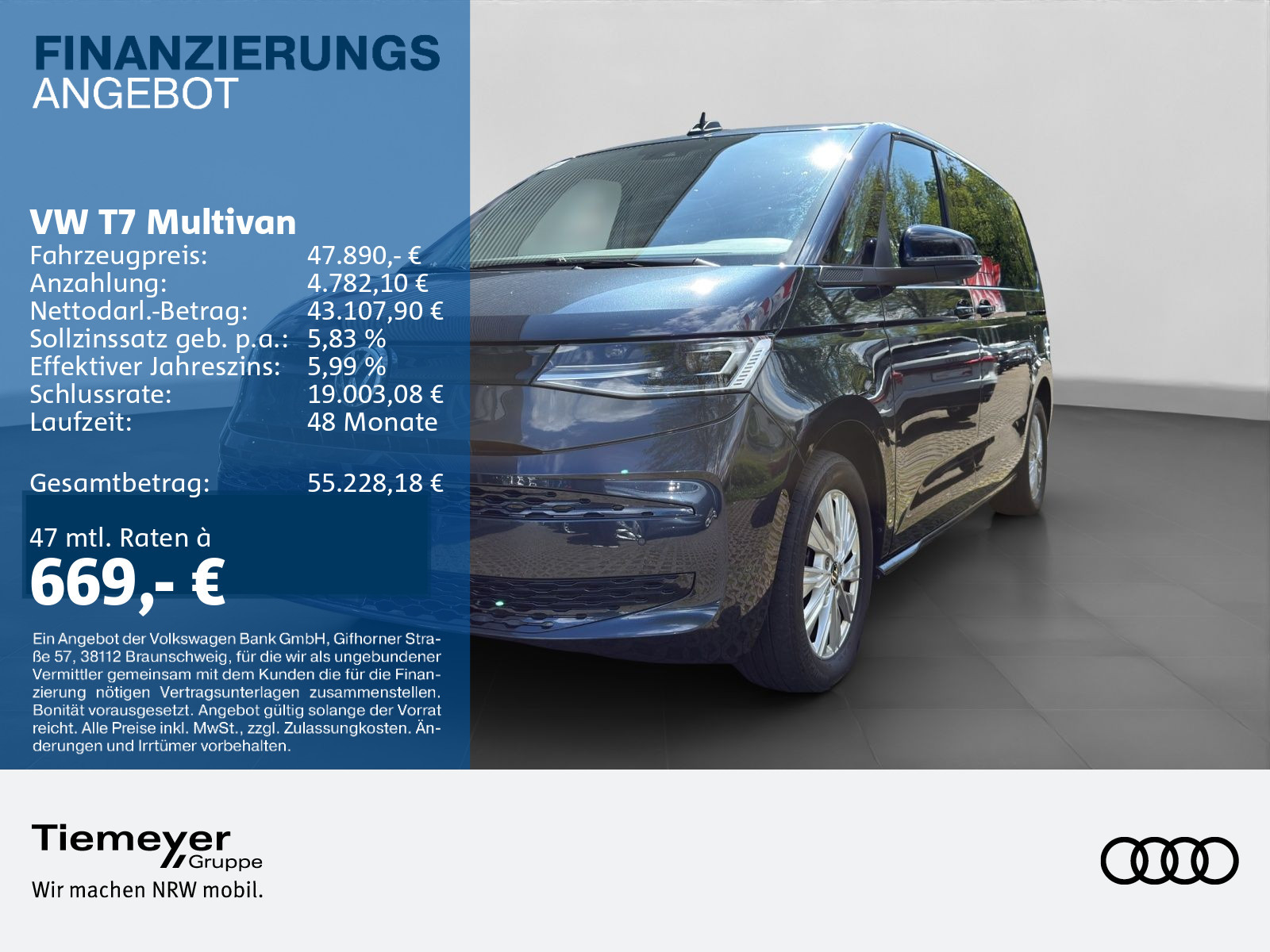 Volkswagen Multivan eHybrid AHK
