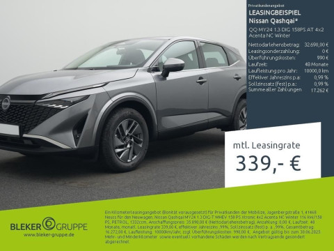 Ansicht 1 - Neuwagen Fahrzeug, Modell Qashqai der Marke Nissan von Verkäufer Autohaus Bleker GmbH