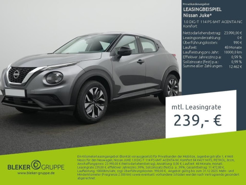 Automodell: Juke in der Farbe schwarz