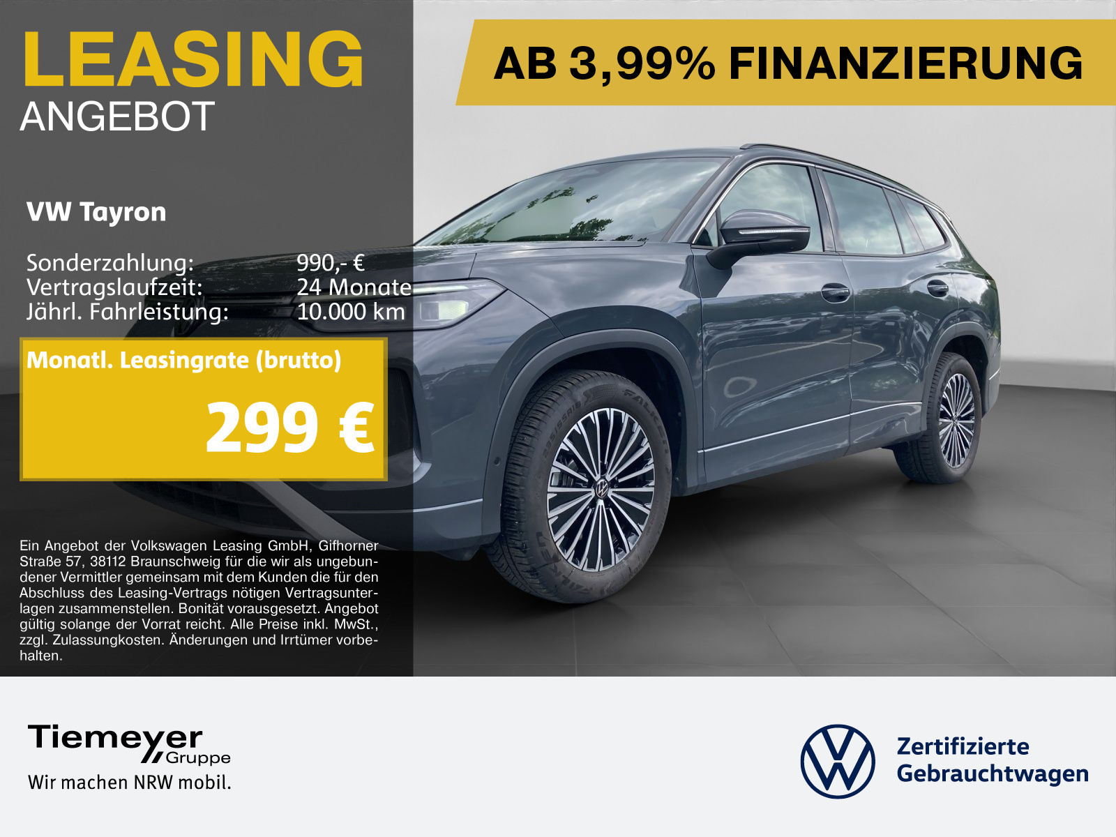 Volkswagen Tayron 1.5 eTSI