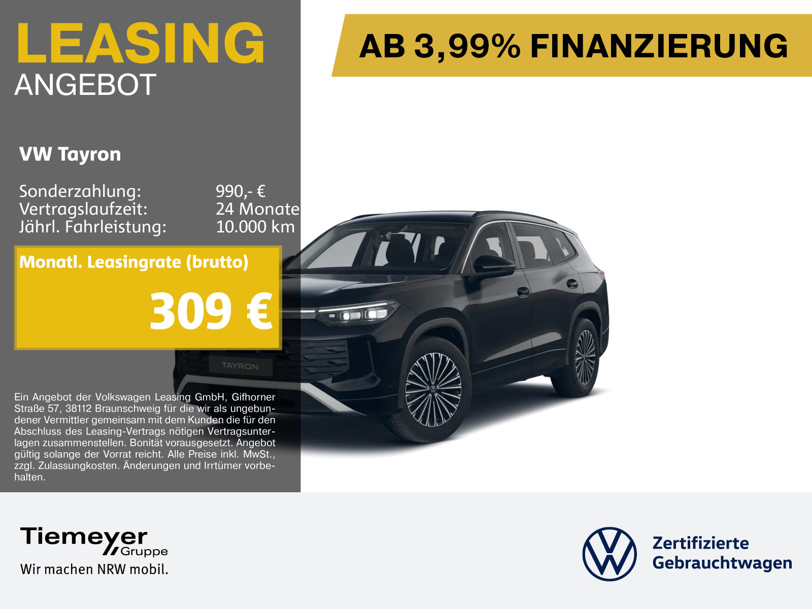 Volkswagen Tayron 1.5 eTSI