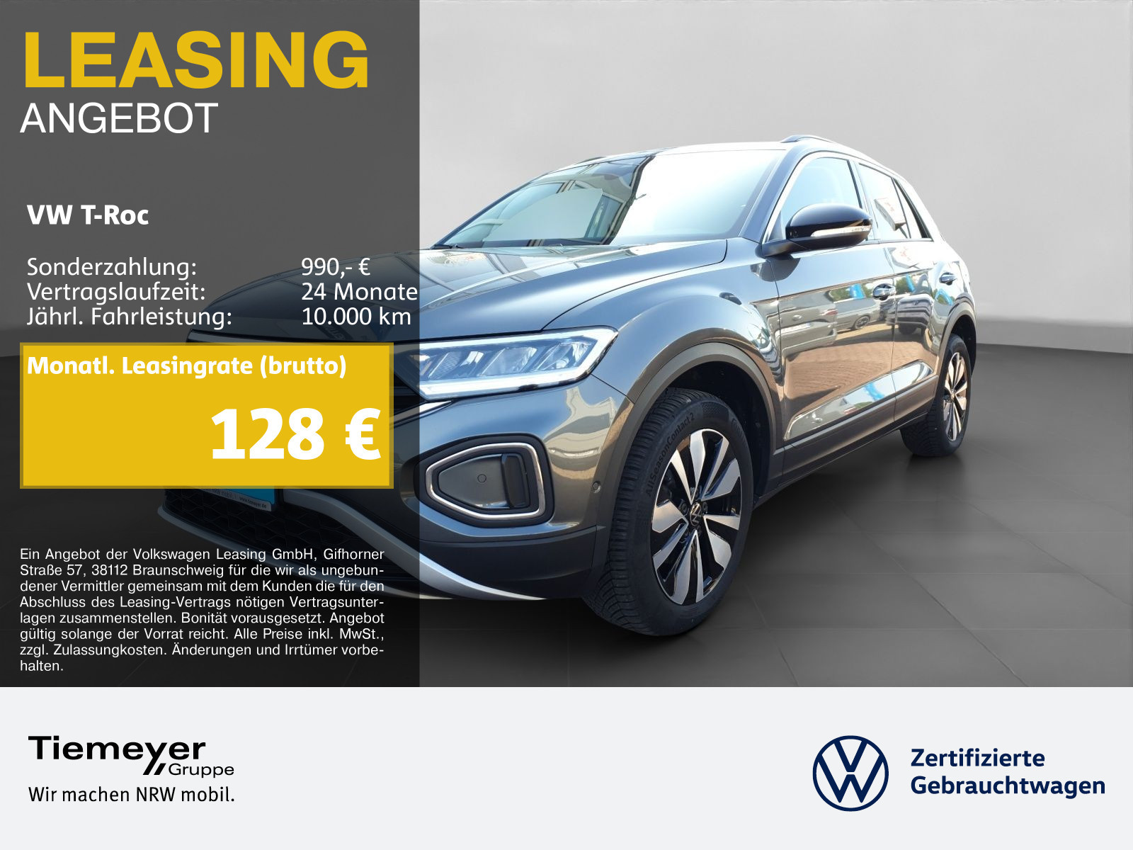 Volkswagen T-Roc 1.0 TSI
