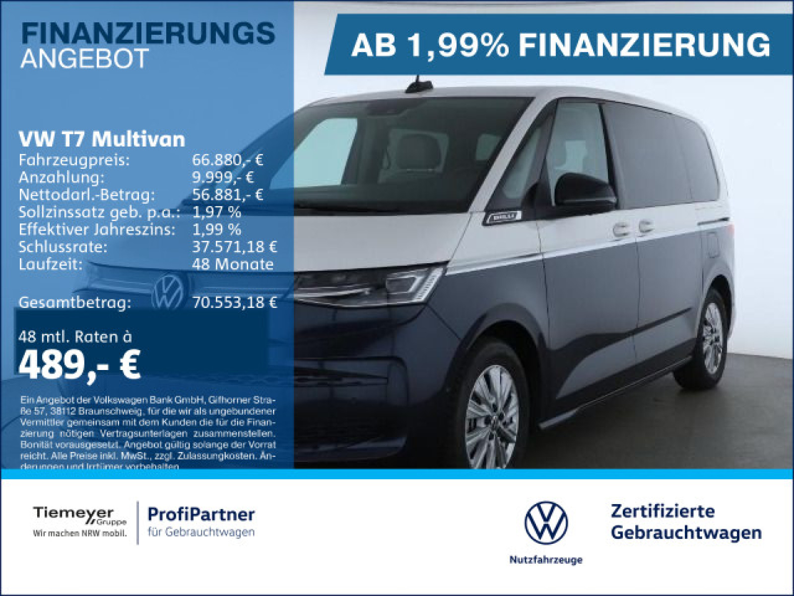 Volkswagen T7 Multivan HYBRID
