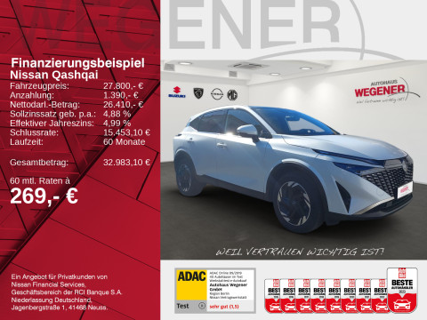 Ansicht 2 - Gebrauchtwagen Fahrzeug, Modell Qashqai der Marke Nissan von Verkäufer Autohaus Wegener Berlin GmbH - Filiale Wittenau