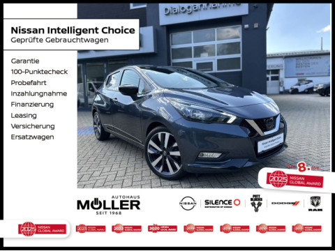 Automodell: Micra in der Farbe grau