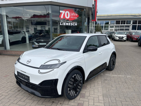 Automodell: Micra in der Farbe weiß