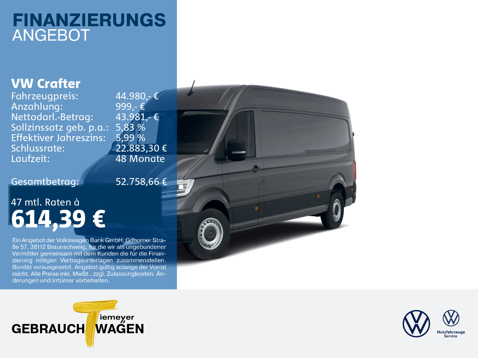 Volkswagen Crafter 2.0 TDI