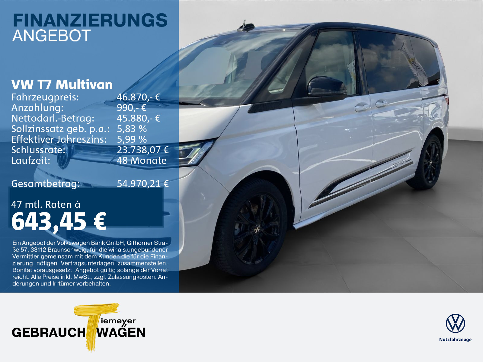 Volkswagen Multivan eHybrid EDITION