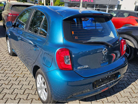 Automodell: Micra in der Farbe blau