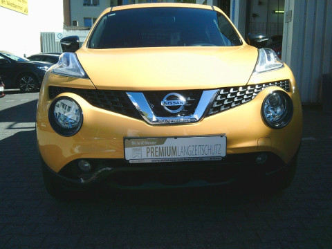 Automodell: Juke in der Farbe gelb