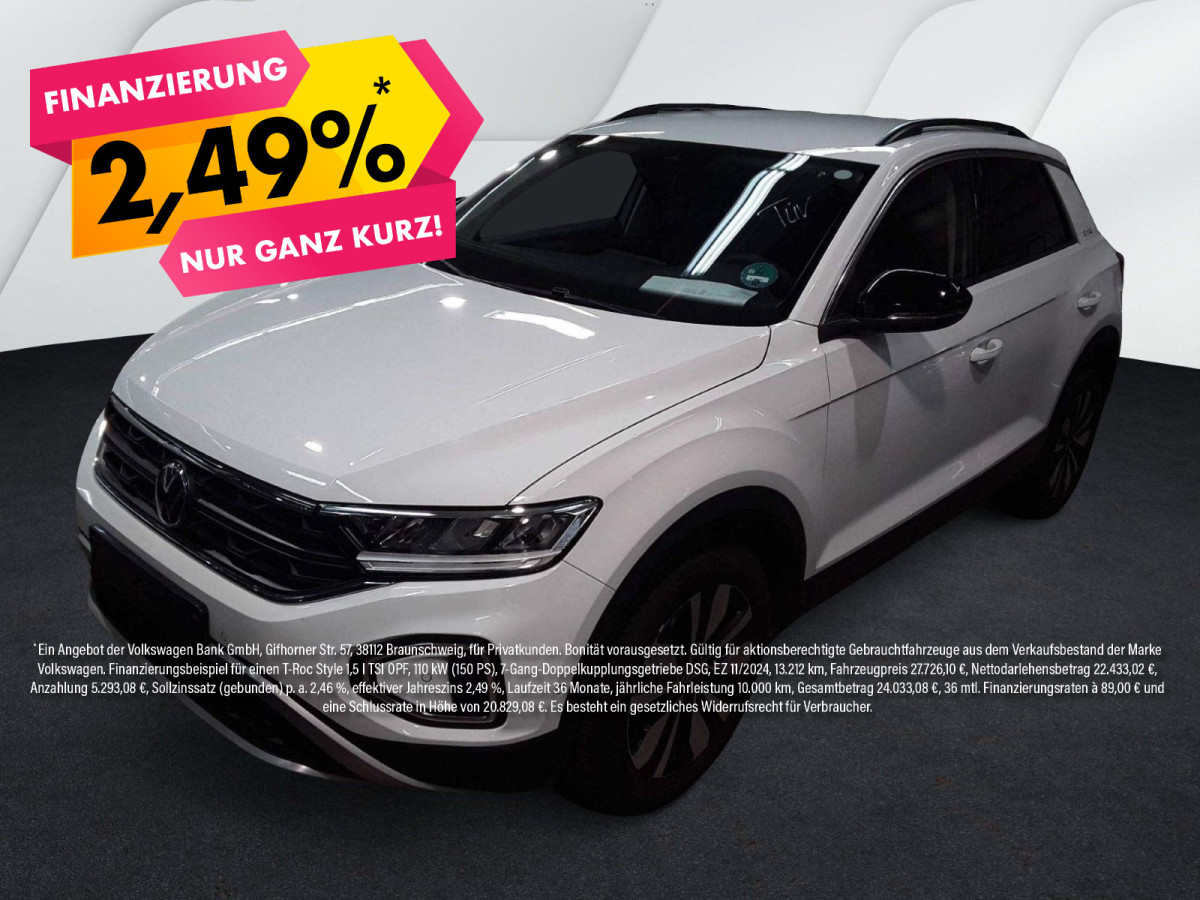Thumb 0: Volkswagen T-Roc 1.0 TSI GOAL NAVI KLIMA PDC SHZG