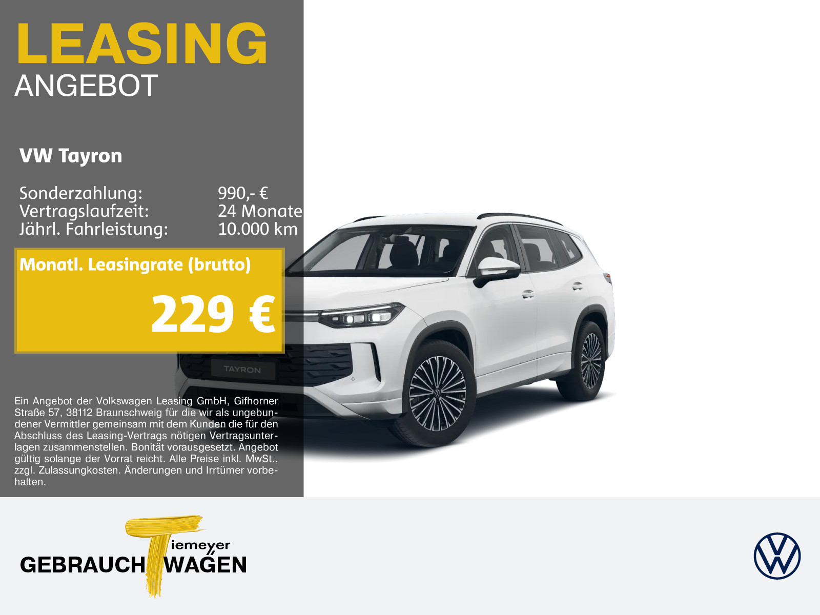 Volkswagen Tayron 1.5 eTSI