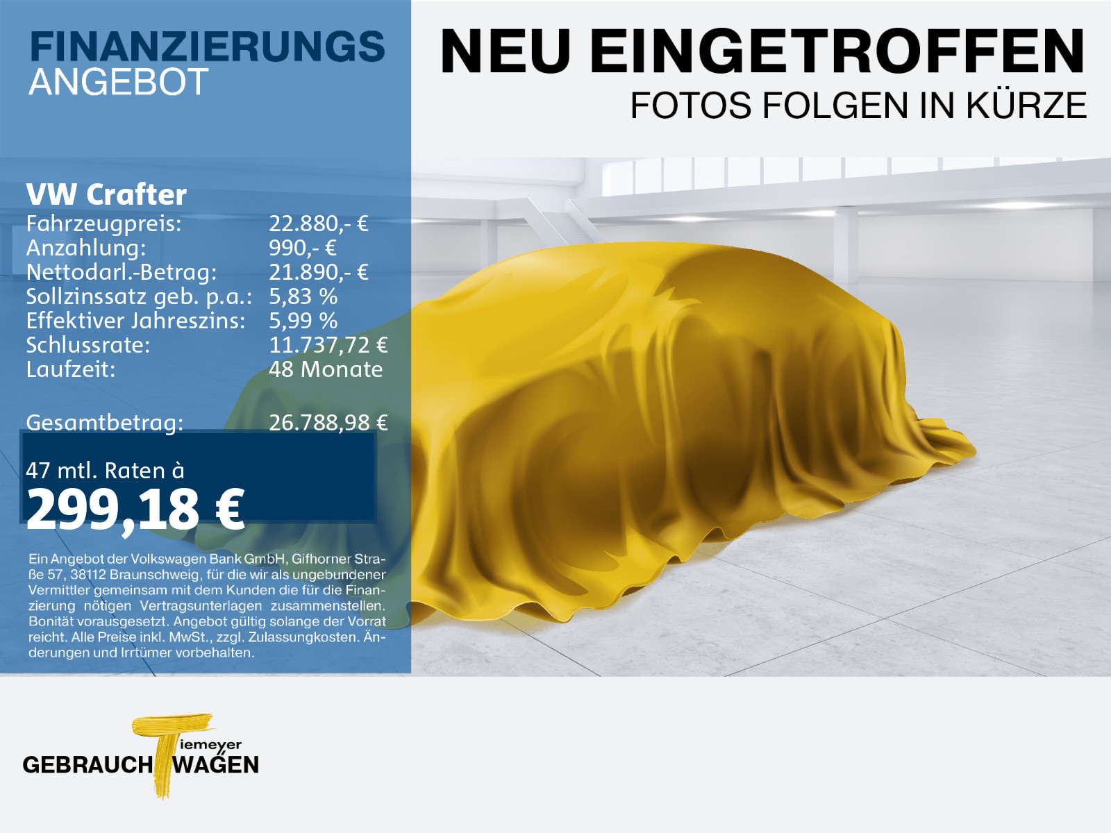 Volkswagen Crafter 35 Kasten