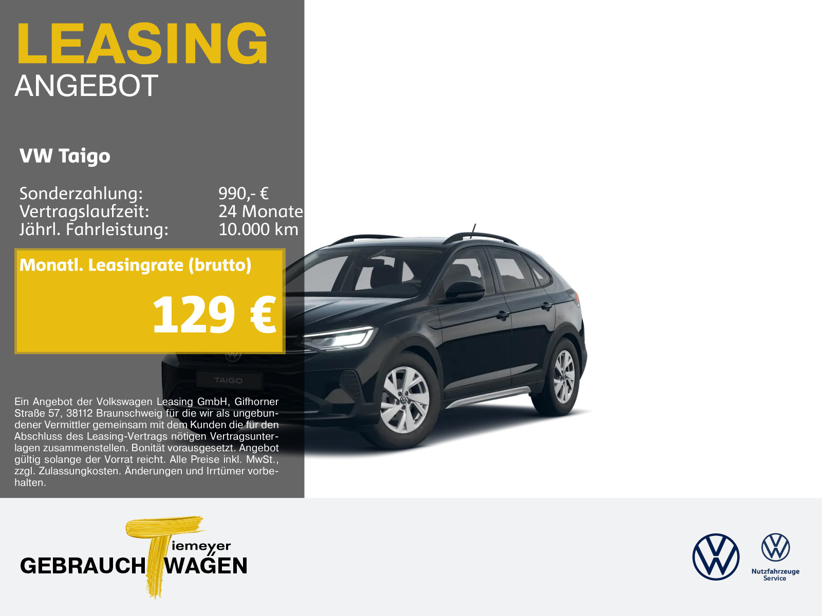 Volkswagen Taigo 1.0 TSI