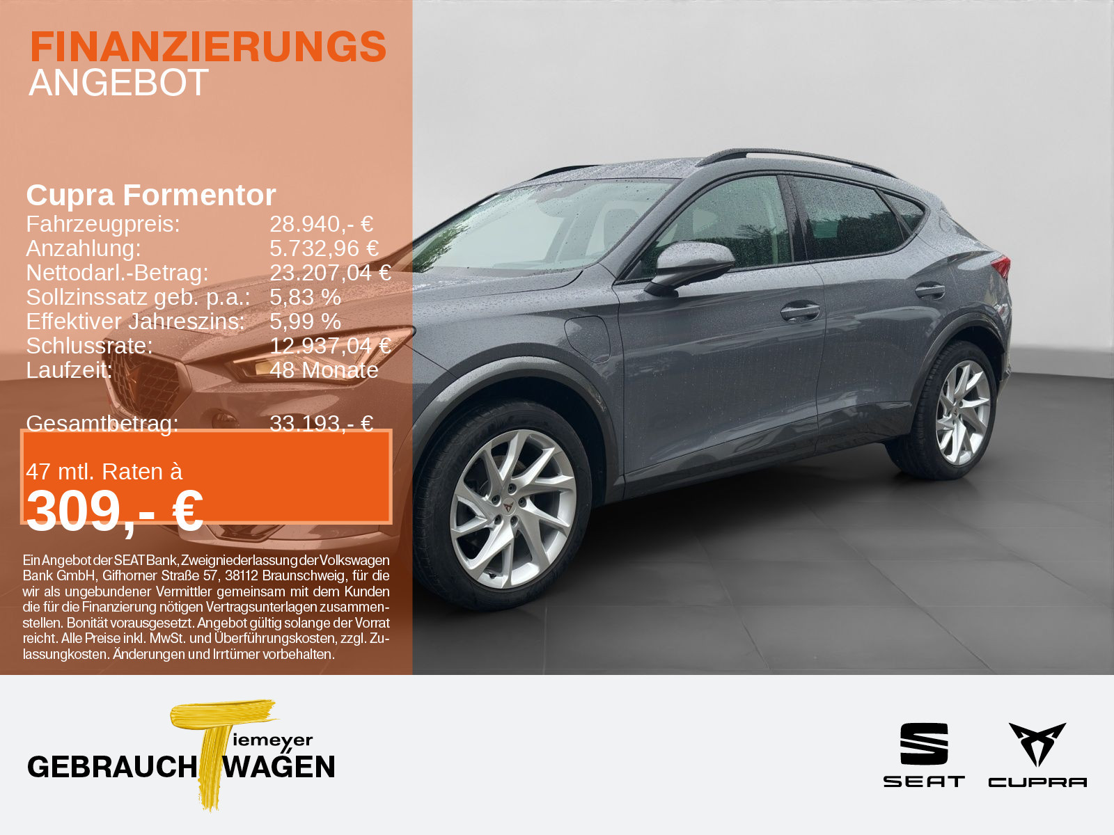 Cupra Formentor 1.4 e-Hybrid