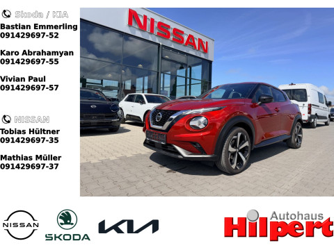 Ansicht 1 - Gebrauchtwagen Fahrzeug, Modell Juke der Marke Nissan von Verkäufer Autohaus Karl Hilpert GmbH