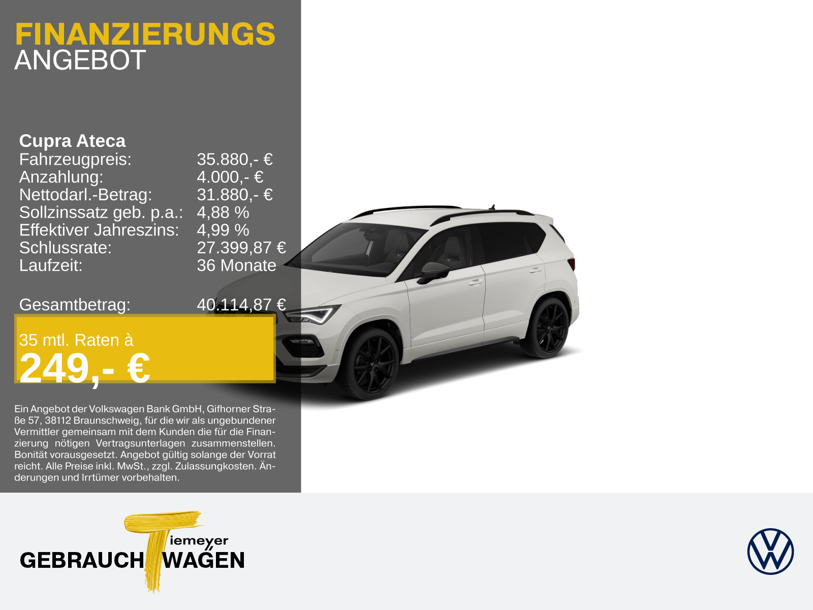Cupra Ateca 1.5 TSI