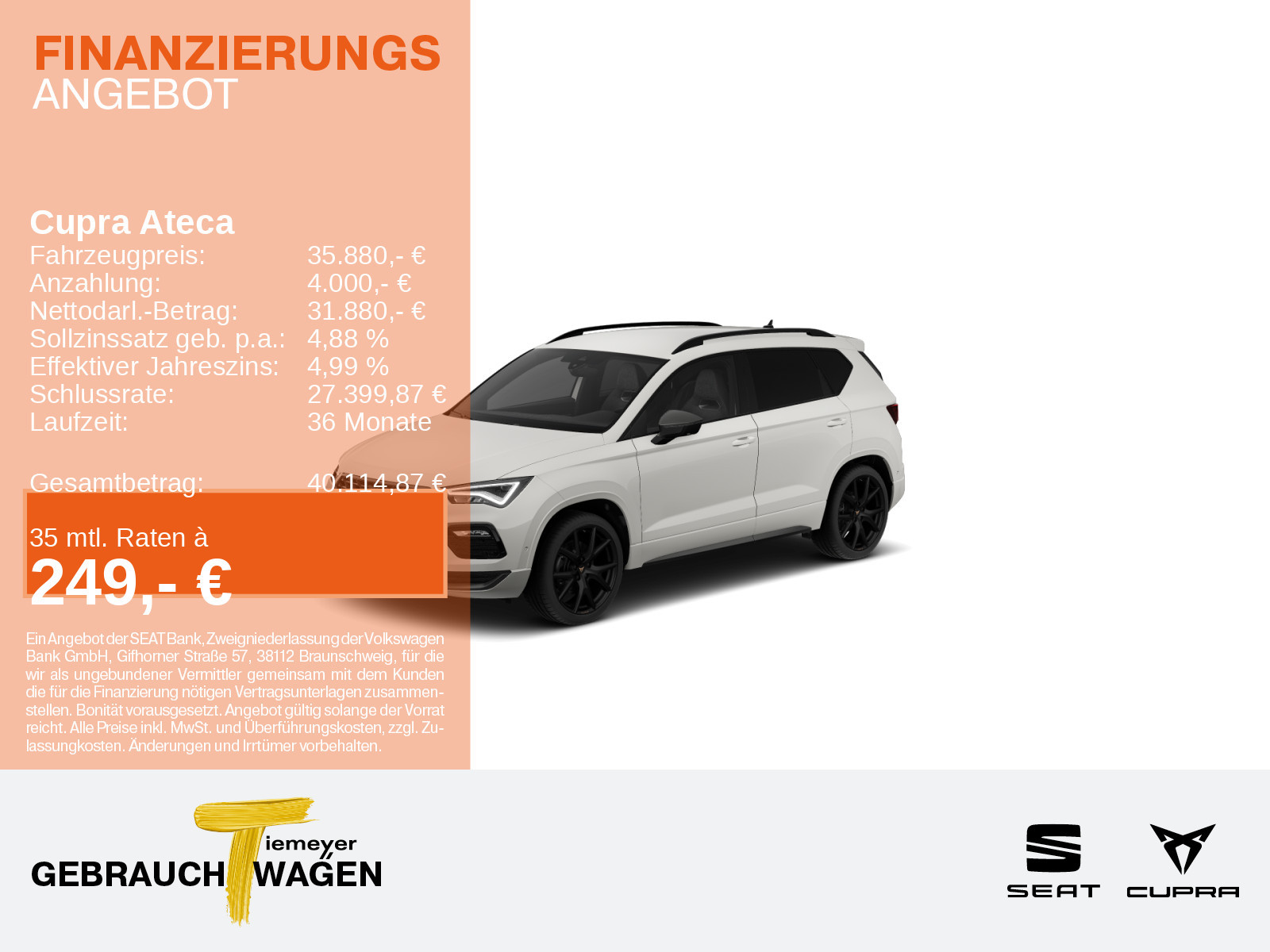 Cupra Ateca 1.5 TSI