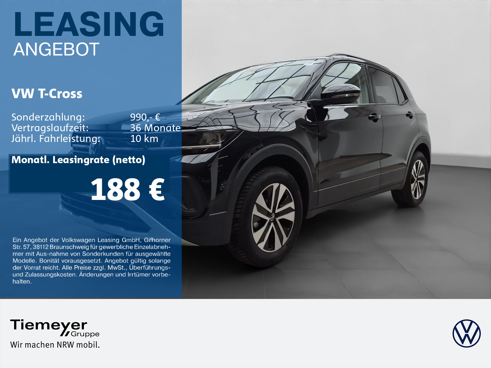 Volkswagen T-Cross 1.0 TSI