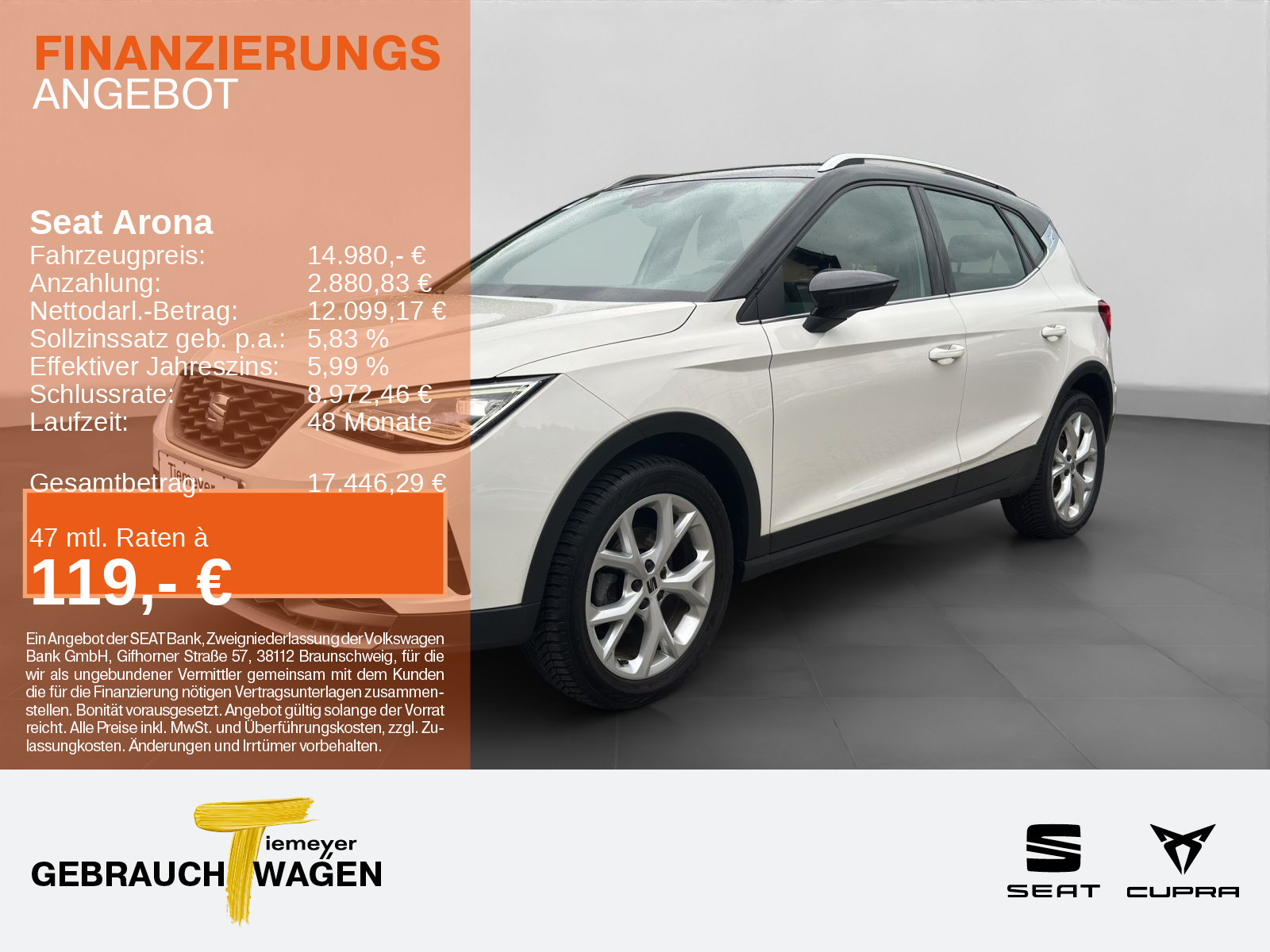 Seat Arona 1.0 TSI