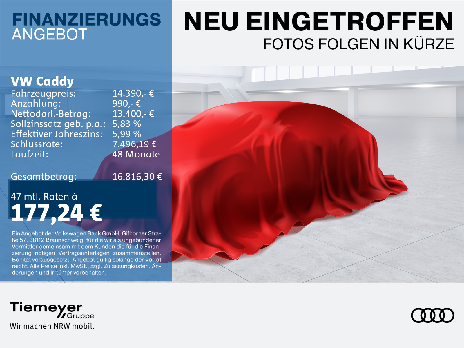 Volkswagen Caddy 2.0 TDI